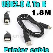 Universal High Speed 1 8M USB 2 0 A to B Male M M Print