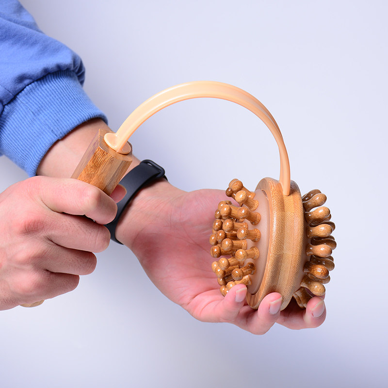 按摩许诺手持式捶背器敲背经络敲打锤肩全身按摩棒