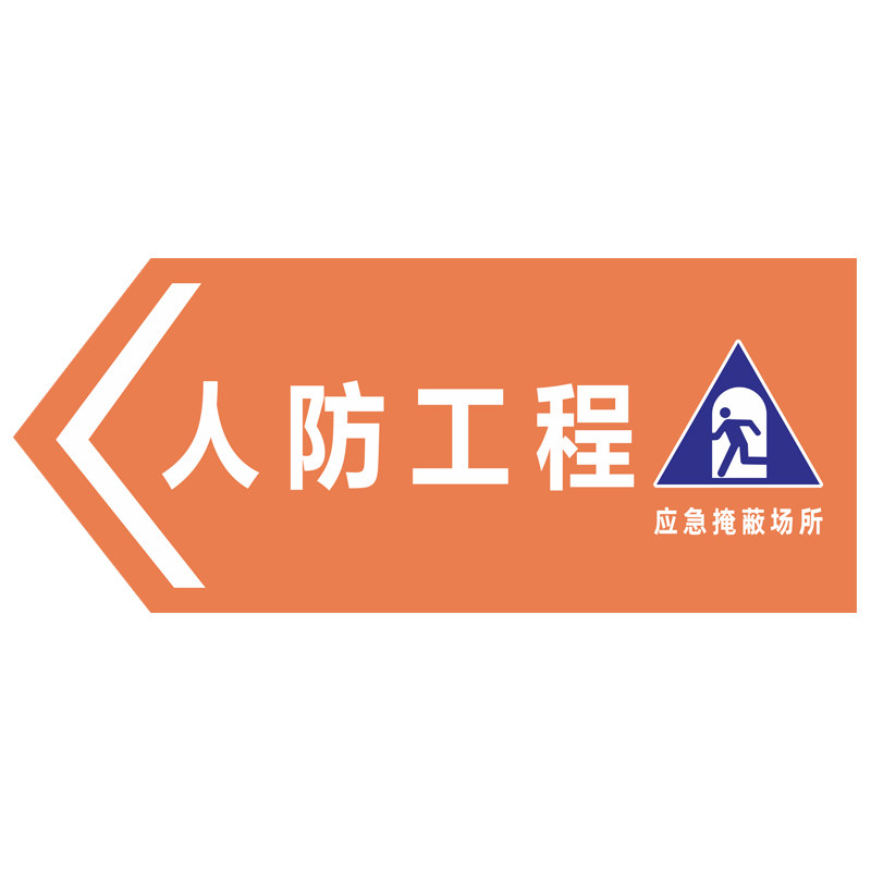 人防出入口工程警示标志须知使用地下室防空维护标志牌