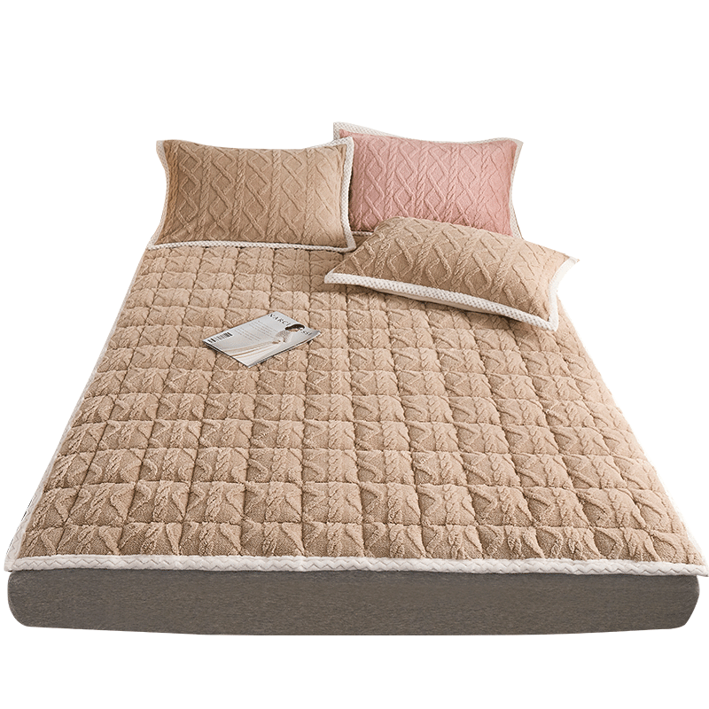 垫被法兰绒保暖冬天家用软垫褥子上面床垫牛奶床垫