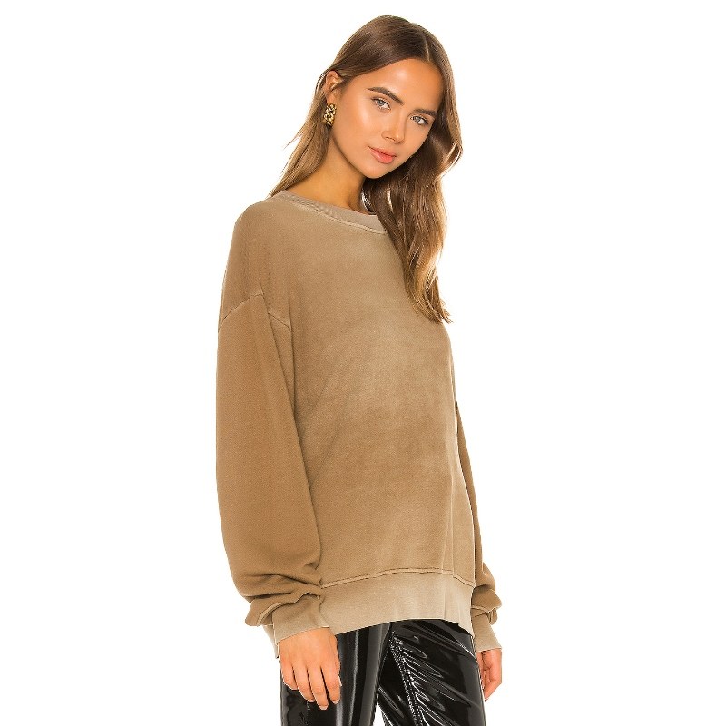 套头圆领卫衣经典衫女上衣cottoncitizenbrooklyn运动衫卫衣