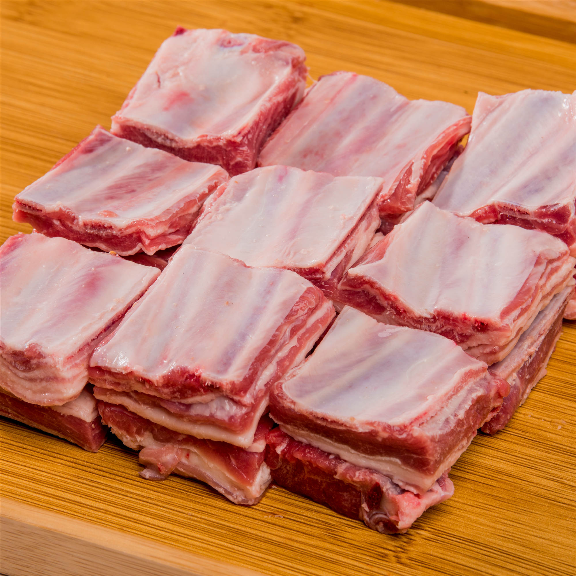 羊秀宁夏盐池滩羊羊肉精品羊寸排4斤礼盒盒装生羊排