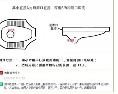 厕所密封配件便器大便臭器封堵遮挡洞孔便槽蹲便器配件