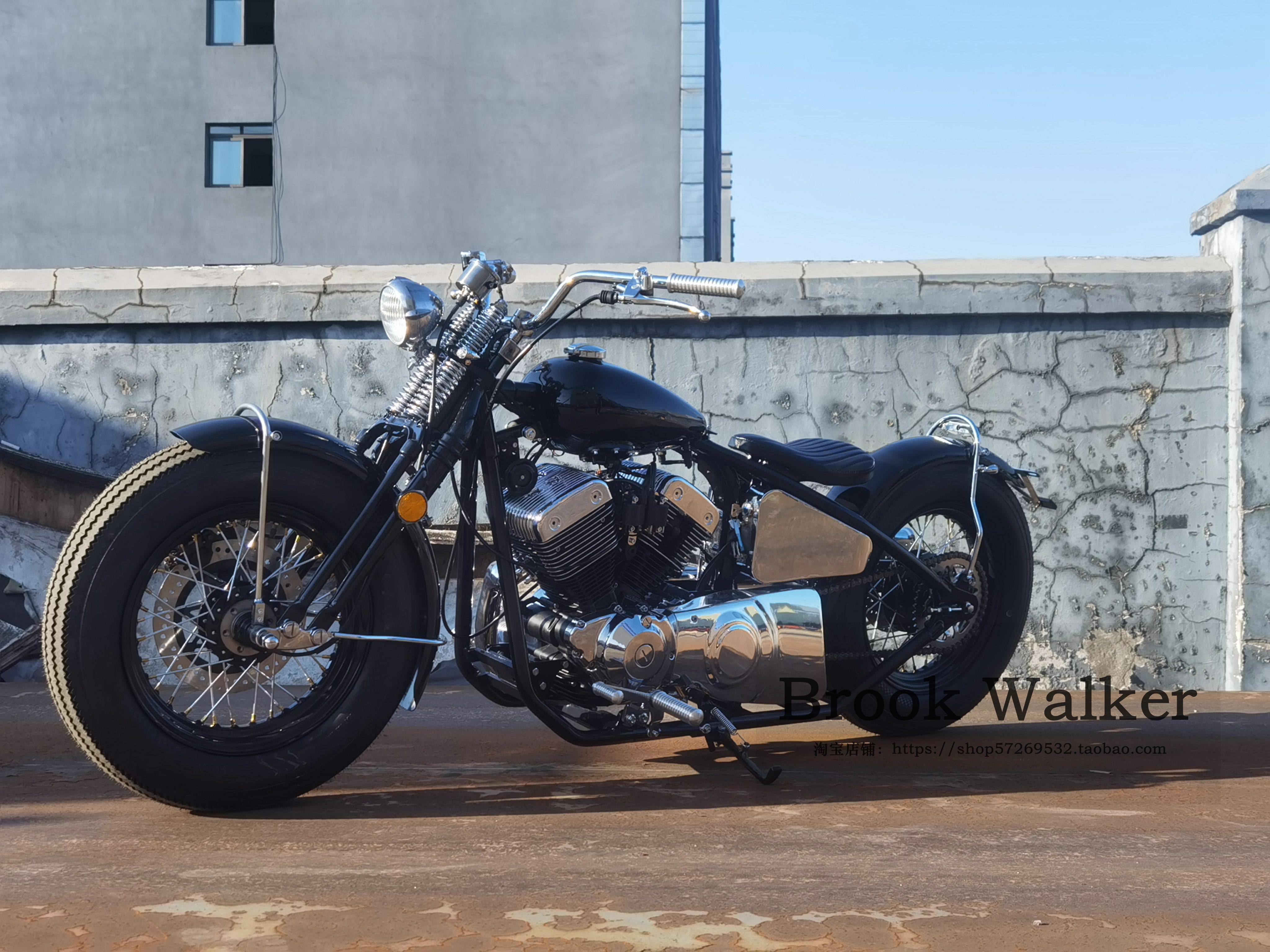 火石链条布沃克沃克钜云复古机车摩托车包邮摩托车整车