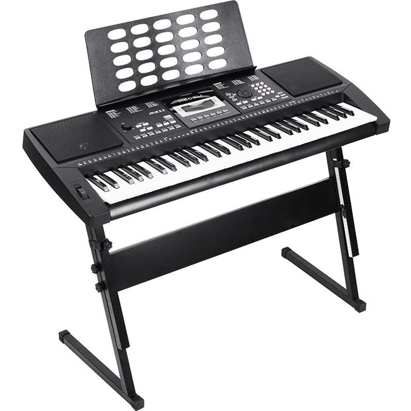 电子琴medeli美得理m211初学力度成人入门电子琴