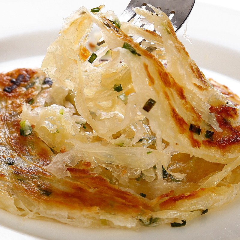 正宗葱油手抓饼家庭20片2000克速冻冻手半成品早餐手抓饼