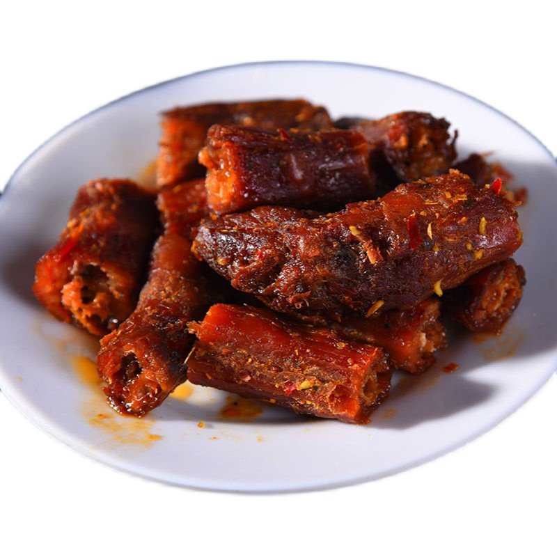 黑鸭味烤脖鸭脖鸡脖鸭脖子一整根麻辣小吃