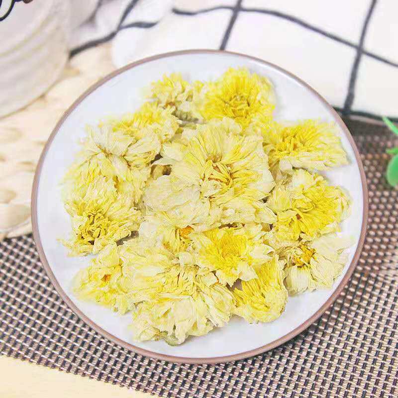 菊花杭白菊花茶500g正品桐乡散装杭菊杭州白菊花代用