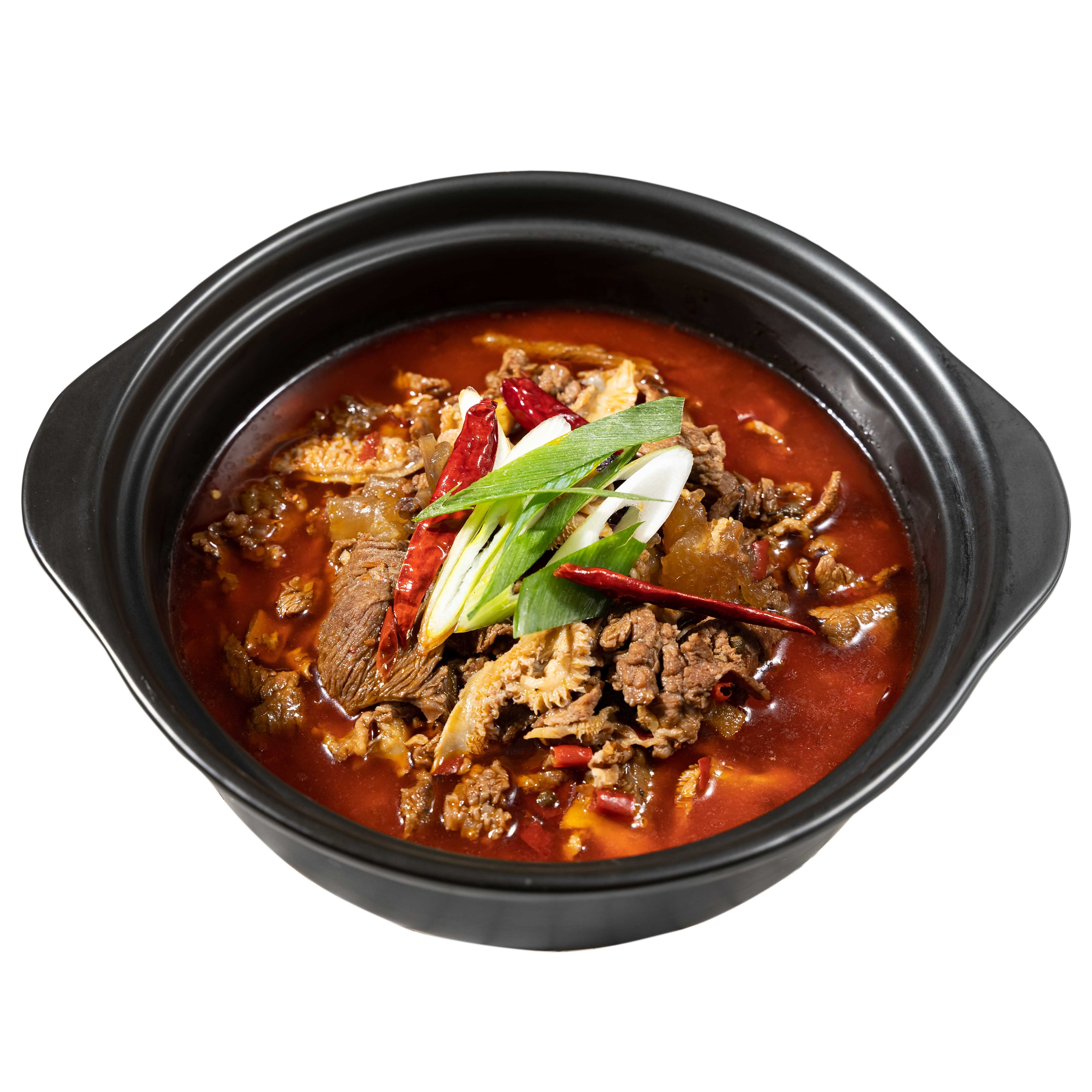 火锅700g3包湖北公安牛肉加热即食三鲜牛肚自热火锅