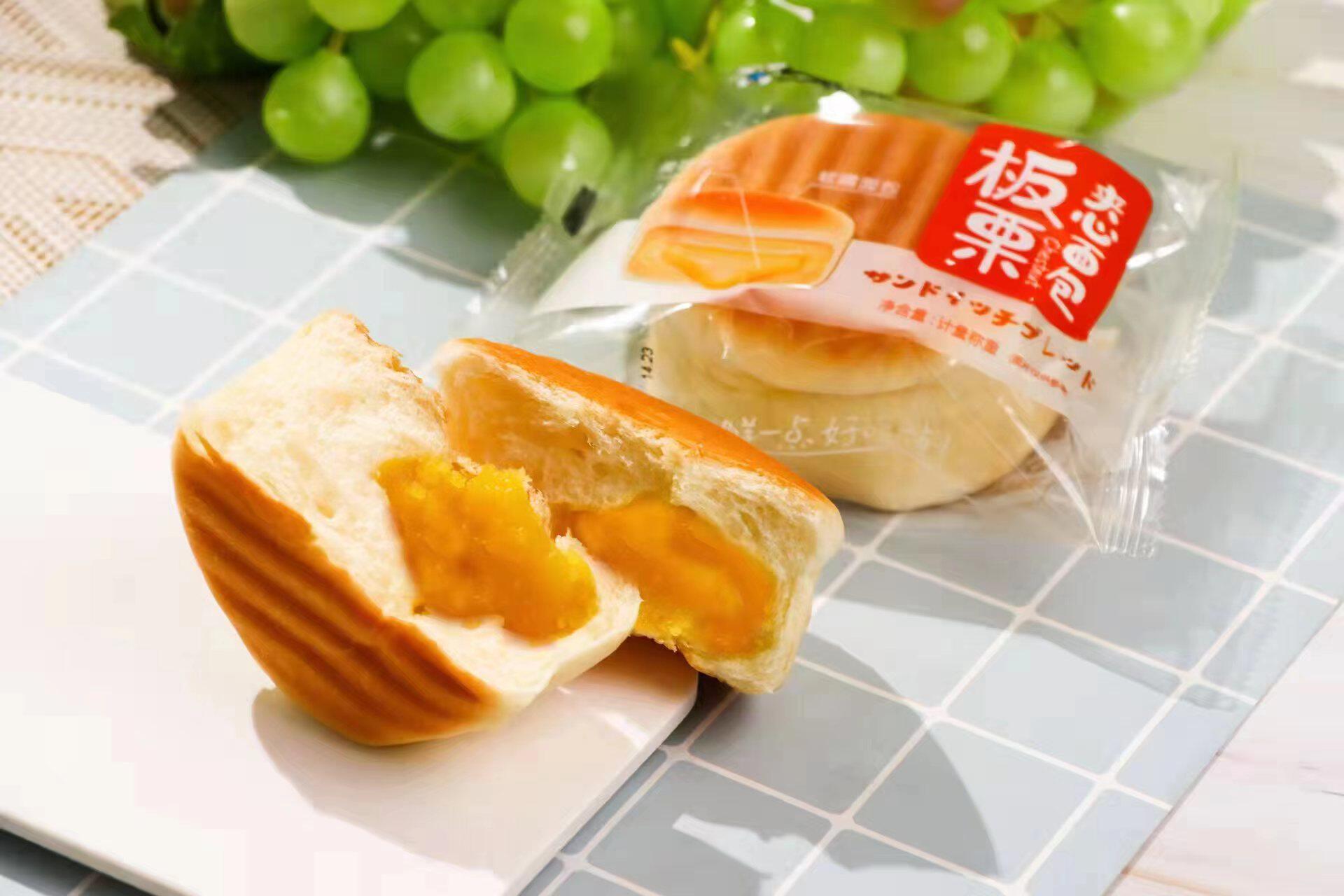 夹心面包巴比熊板栗整箱红豆营养早餐健康夜宵夹心面包