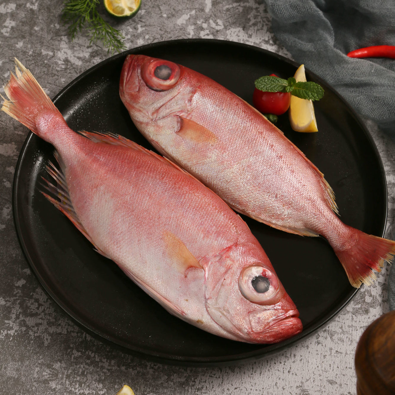 大眼大号5斤冷冻水产海鲜大海海莲鱼红目鲢银鱼