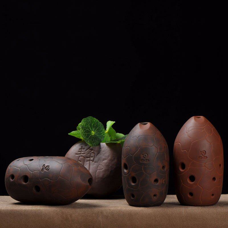 水洗高音低音-8孔八孔笔筒埙