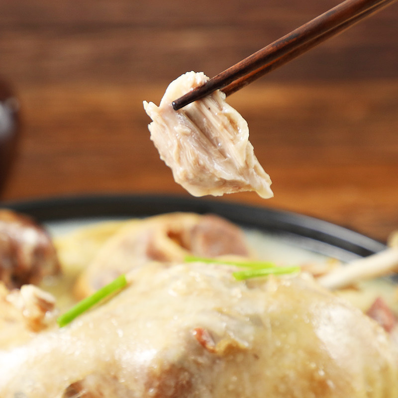 本味鲜物x百年虞府火腿老鸭煲高端私房菜预制菜金华火腿年夜饭