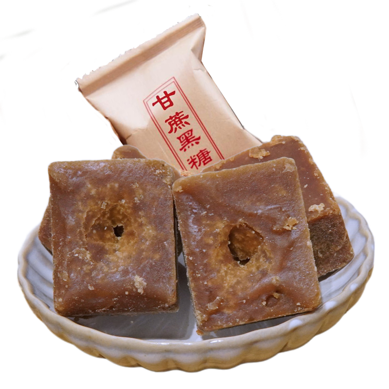 黑糖老红糖土红糖块古法手工红糖月子纯甘蔗糖特产袋装500克西双版纳