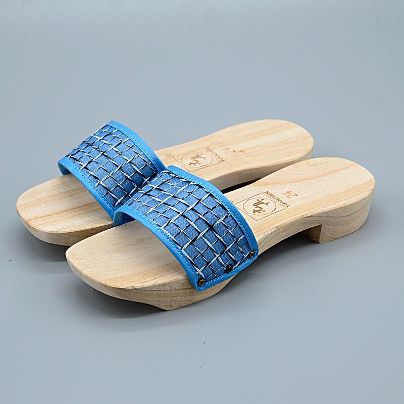 广西乡村木屐怀旧复古中国风木鞋传统工艺木板拖鞋民族舞蹈木头 - 酒