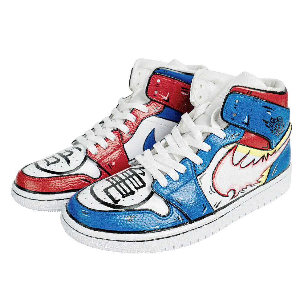 nikeaj1耐克airjordan七龙珠中高帮联名男女篮球鞋定制diy