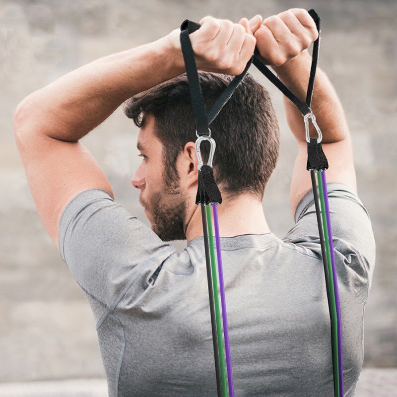 健身拉力皮筋防断锻练臂力康复手臂拉力绳