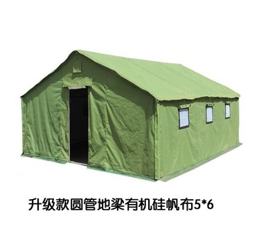 施工帐篷户外大型迷彩工程养蜂工地住人帆布工程