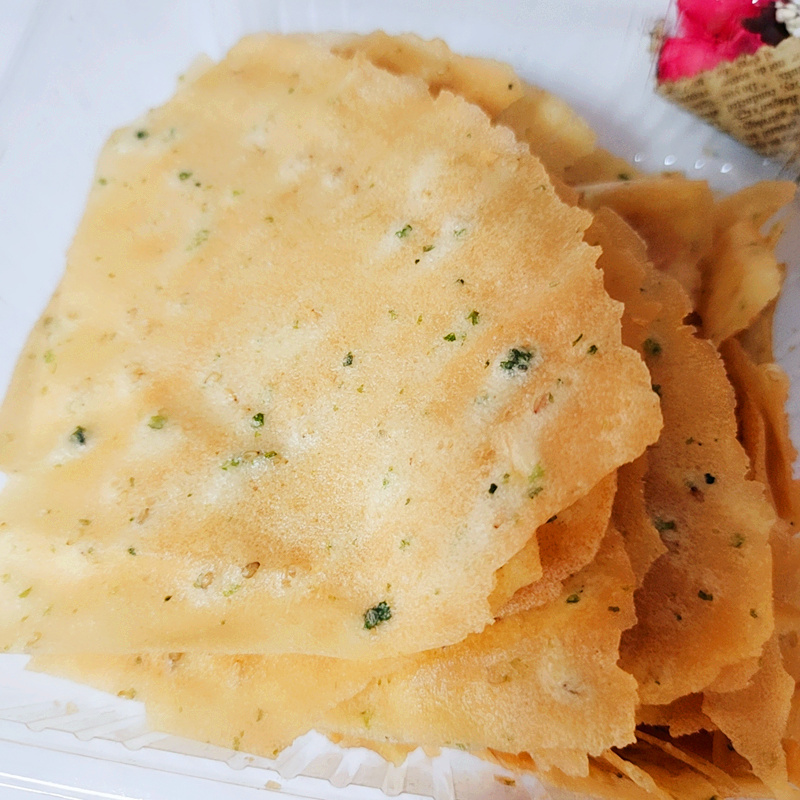 卓宴老长长沙香煎薄脆原味125g餐馆酒店点心薄脆饼干