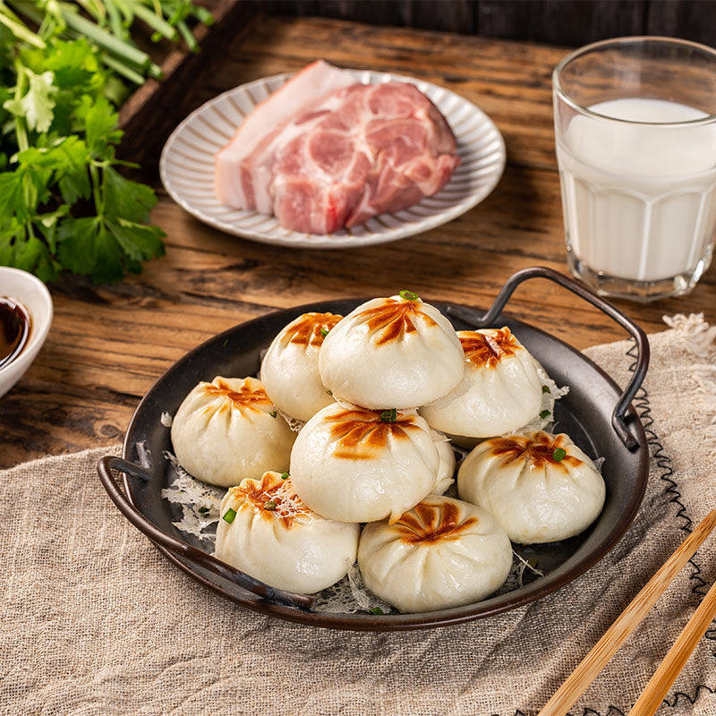 小笼包1100g约26个家庭装鲜肉速冻面点食品早餐半成品肉包子小吃