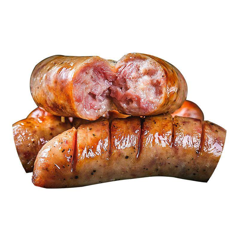 金字腊肠香肠500g广式广味腊肠 浙江特产带咸甜味粗腊肠腊肉