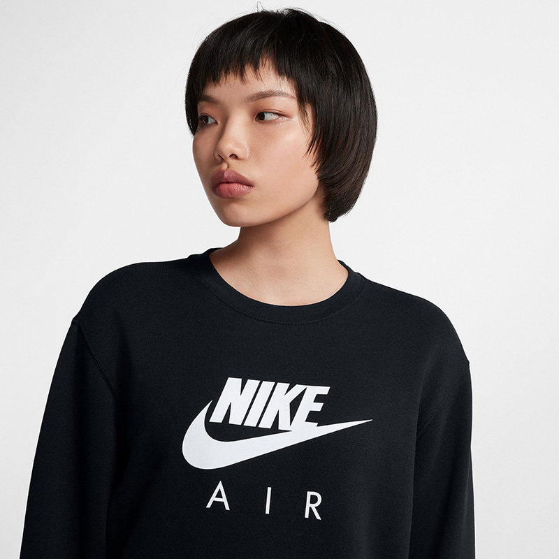 nike耐克卫衣女装2021秋季新款运动外套圆领运动卫衣