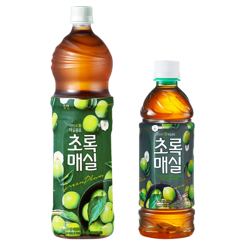 韩国熊津青梅饮料原汁梅子果汁进口脂肪低脂果味