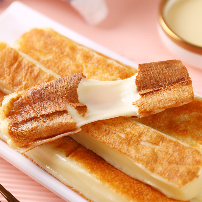 奶酪韩国进口烤芝士条商用网红韩式拉丝奶油芝士新