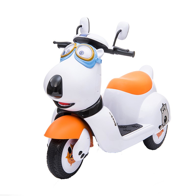 大卫贝肯儿童电动车倒霉熊充电小三轮三轮车男孩女孩可坐笔记本零部件