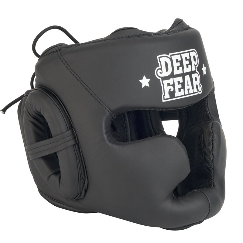 护头df轻量量化视觉宽广拳击泰拳格斗头盔拳击头盔