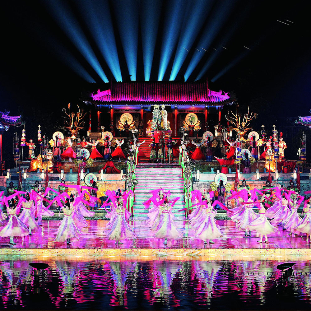 西安华清池长恨歌门票华清宫长恨歌演出一场中区代订兵马俑一日游