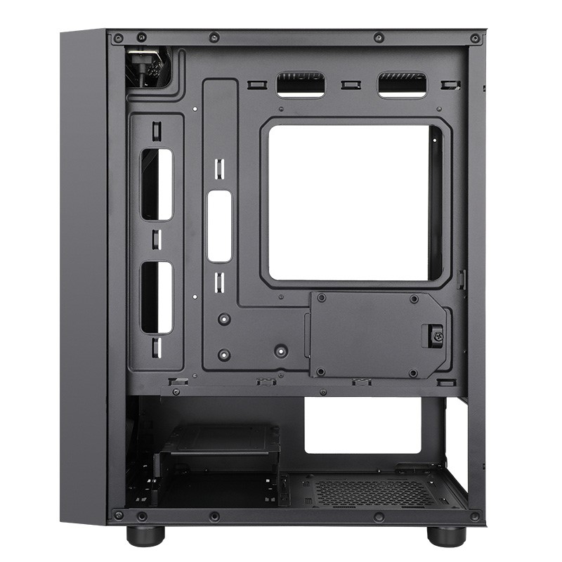 机箱鑫谷侧透matx主机电竞防尘电脑mini灵致机箱