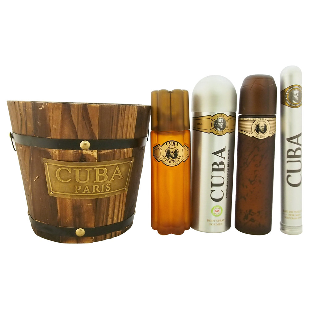美国直邮cuba古巴gold雪茄男士香水礼盒套装香水
