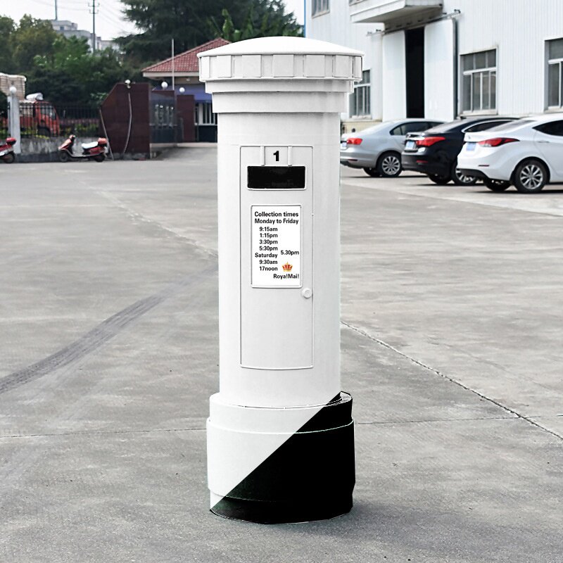 新品英国复古邮筒创意铁艺工业邮箱大号落地其他特色工艺品