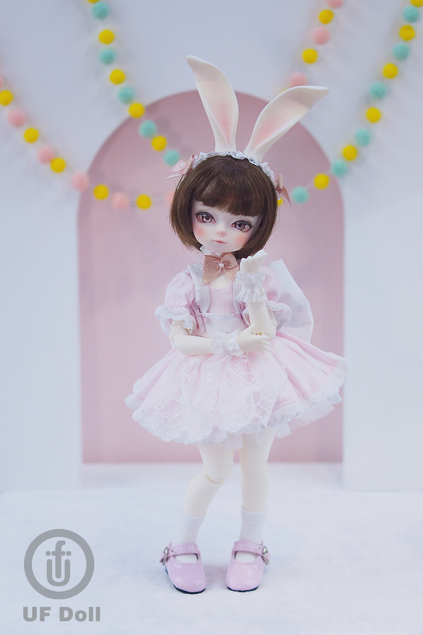 预定ufdoll6bjd女娃墨墨塑胶胶体原创正版sdbjd娃娃