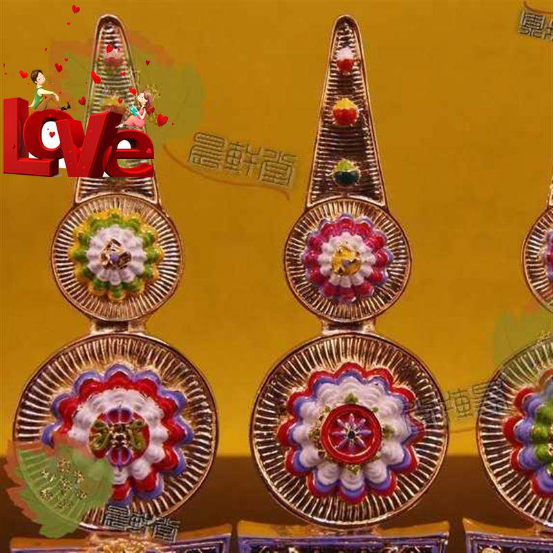 义乌金佛祥缘6t合金酥油摆件密宗佛教用品佛教工艺品