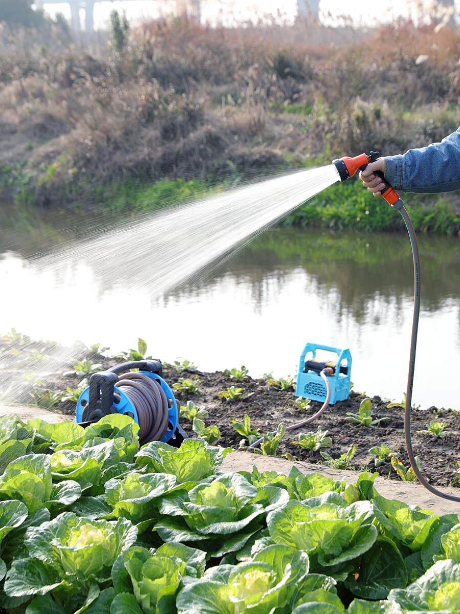 小型充电式抽水水泵浇菜神器浇水机抽水机灌溉田园花园水泵