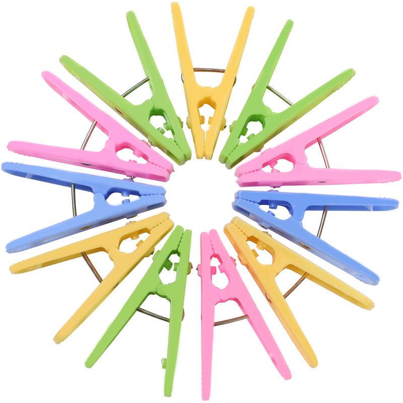 夹子加厚袜子晾衣架衣服防风强力夹晾晒衣夹被子夹子