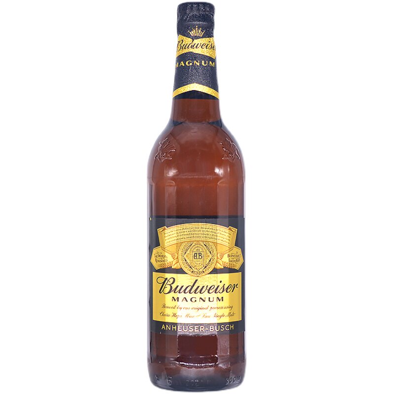 啤酒新品budweiser百威黑金尊享高度精酿600ml12瓶啤酒