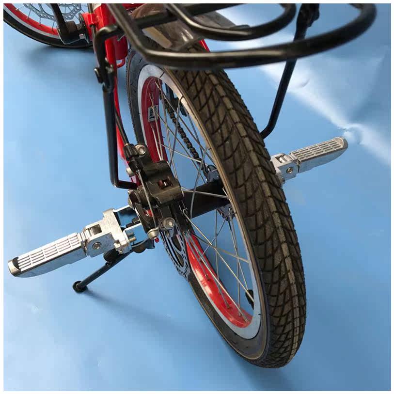 车前通用gt3雅迪脚蹬踩脚电瓶车单车前自行车电动电动车脚踏