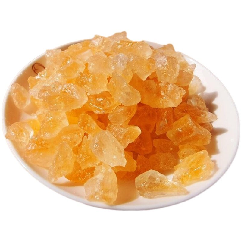 冰糖老黄正宗黄梨汁泡泡茶大块罐装商用家用黄糖