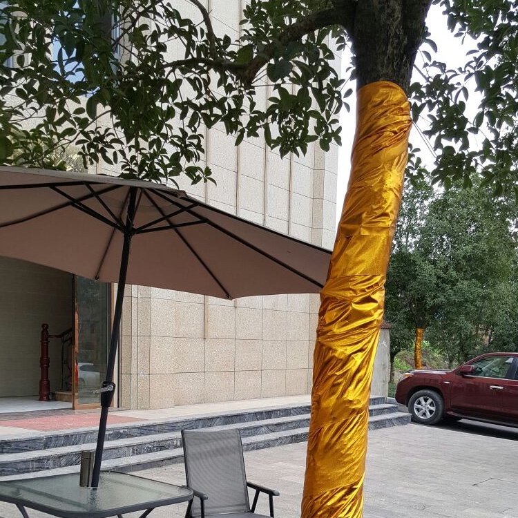 金箔用品皱金布景装饰布装饰布包开业纸包花架节庆布艺用品