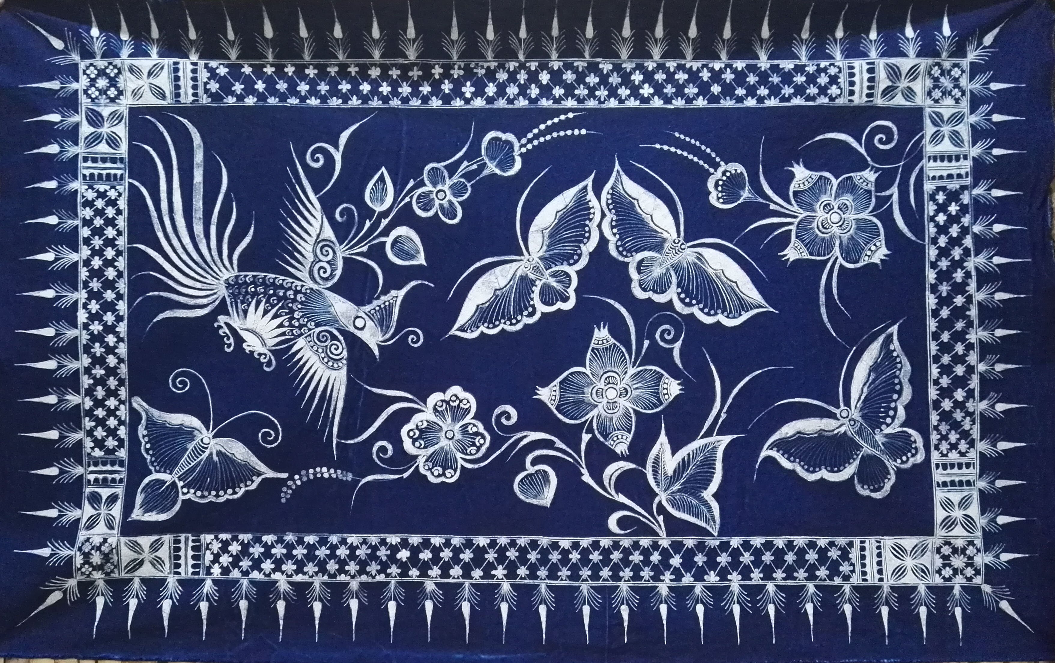 蜡染苗族布艺贵州丹寨桌旗桌布台布台席茶具桌布