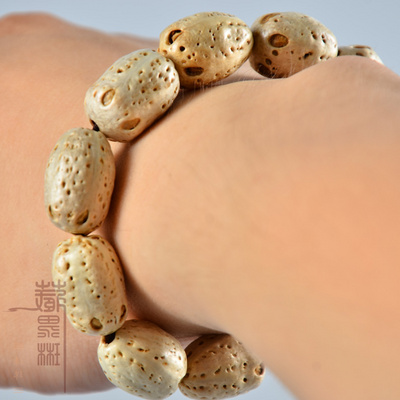 五眼提子热卖果菩手链佛珠男女原籽菩提印度手链