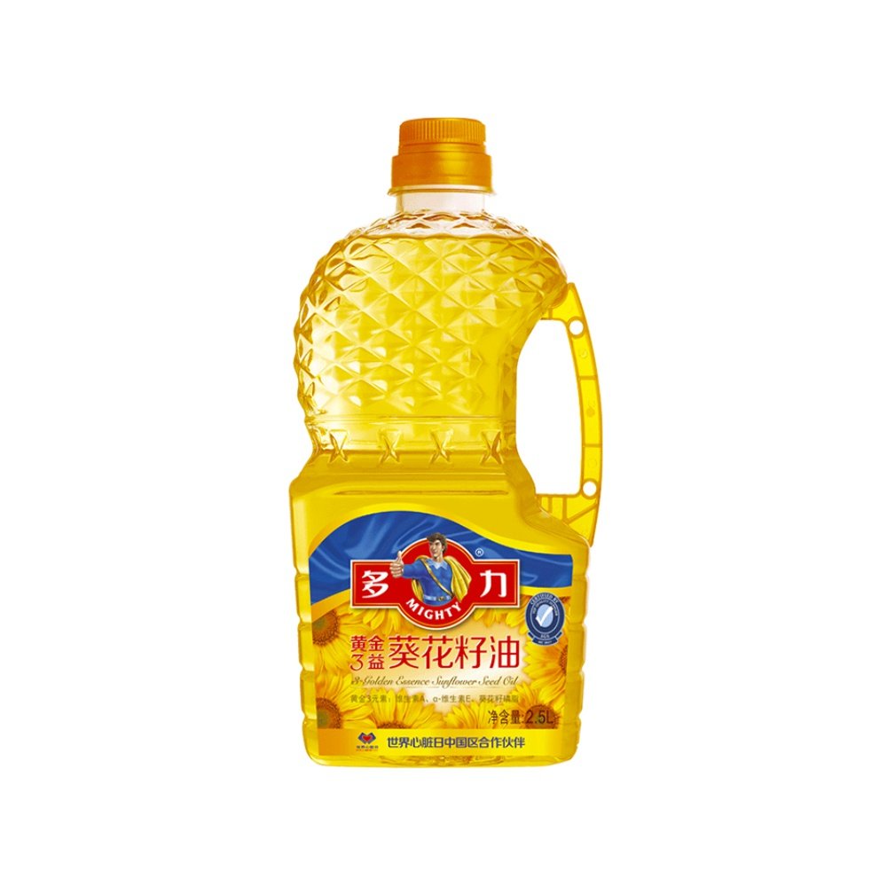 多力黄金葵花籽25l精炼升级版食用油家用健康实惠葵花籽油