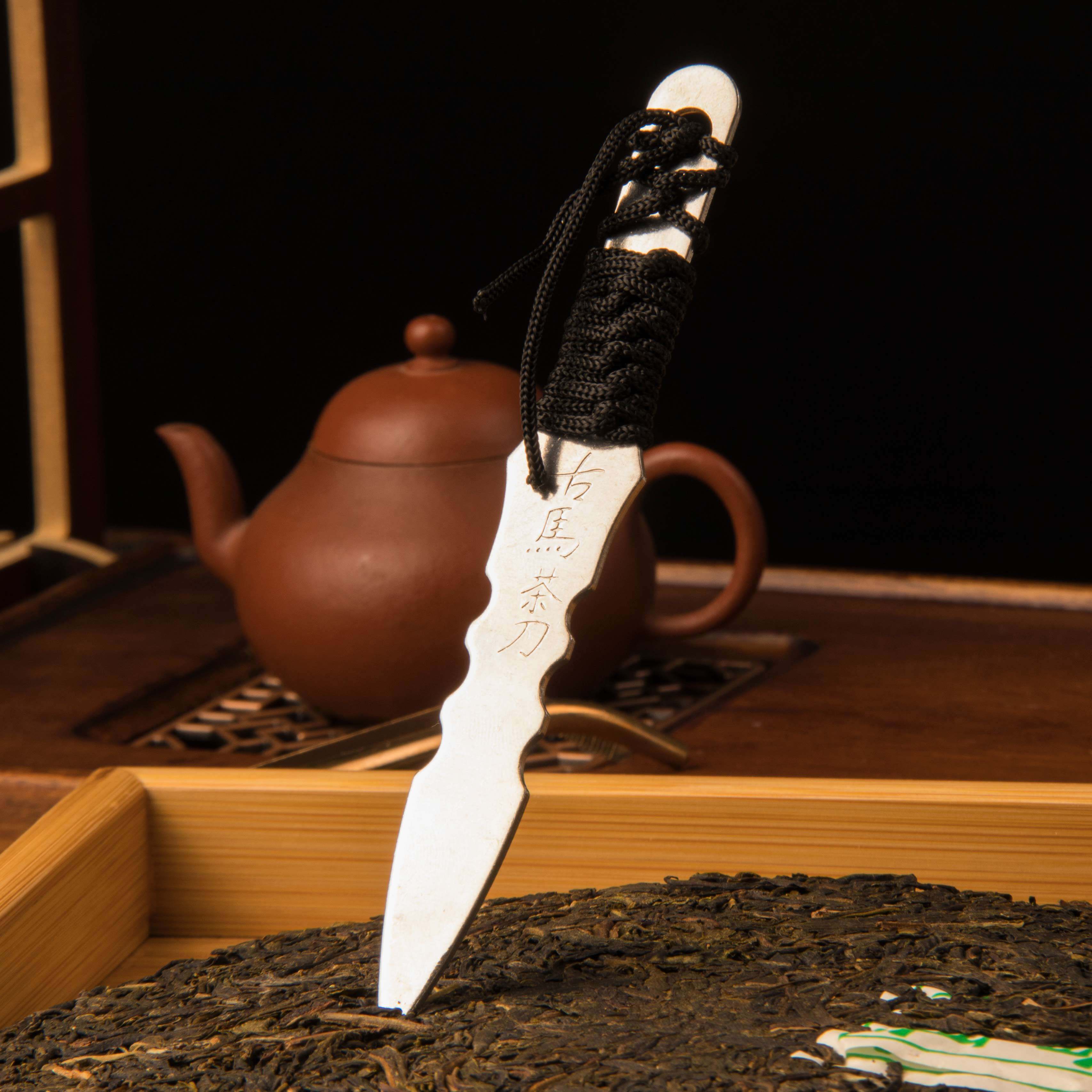 普洱茶刀茶锥茶针不锈钢茶饼刀黑茶功功夫功夫茶茶具茶道