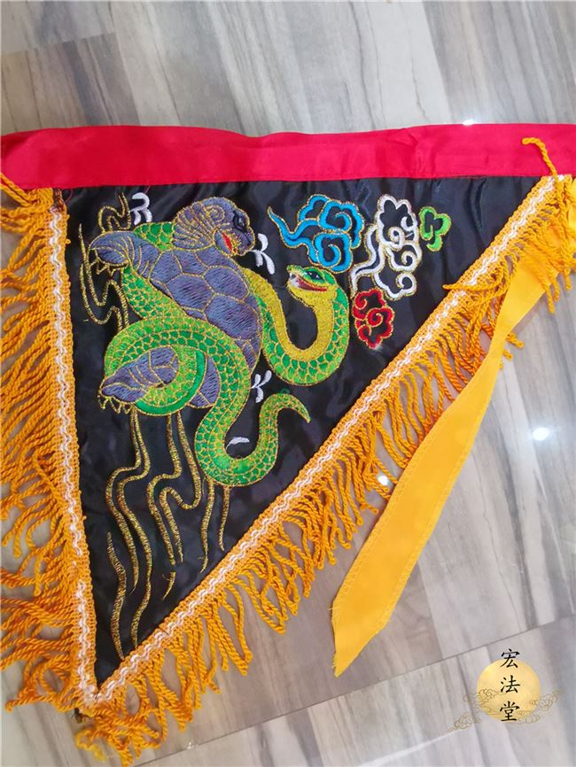 五色令旗道教旗帜道家太极四兽精品五方五行道教工艺品