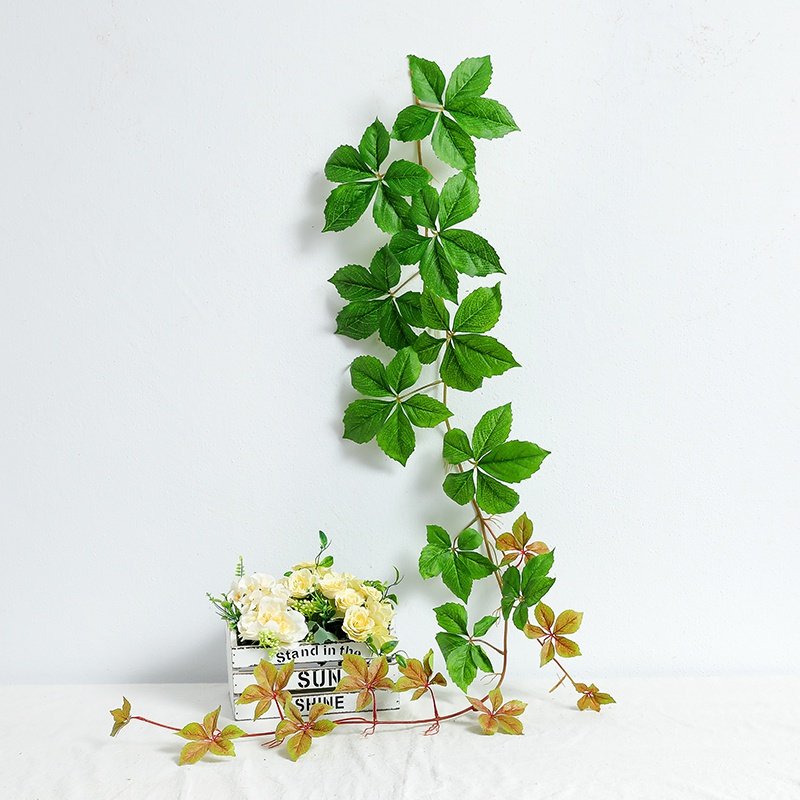 柳叶摆设田园摆件幼儿园森系植物户外装饰园区摆件