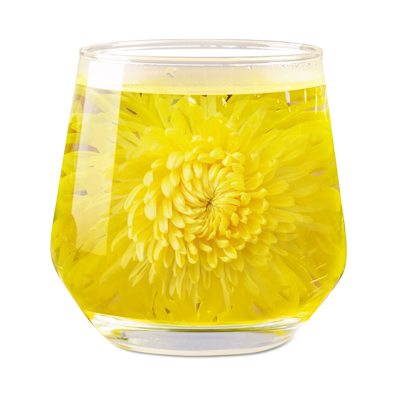 黄菊花茶金丝皇菊一朵一杯100g