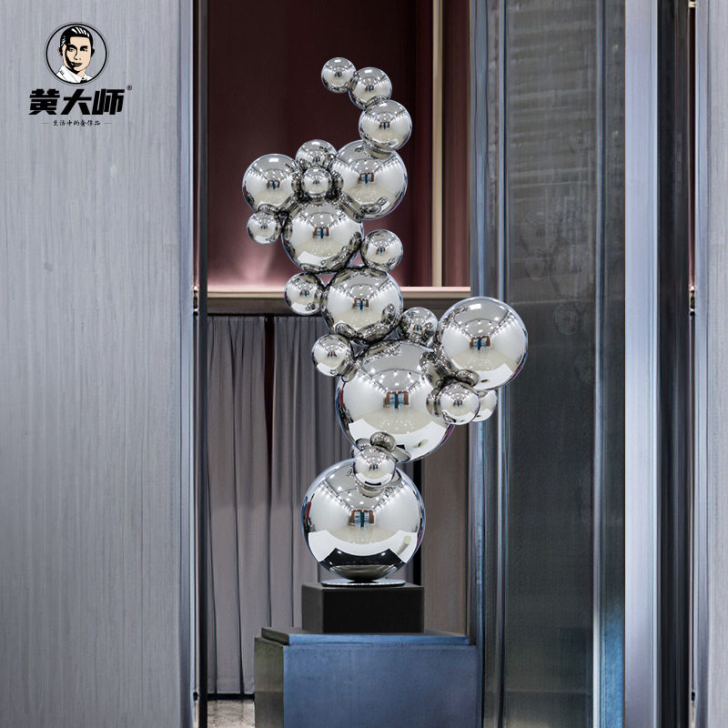 玄关客厅落地摆件创意轻奢现代简约艺术高端工艺品摆件